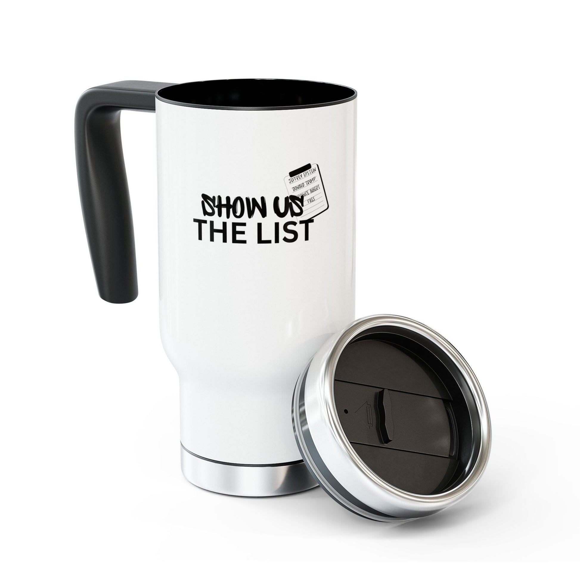 Travel Mug Show Us The List
