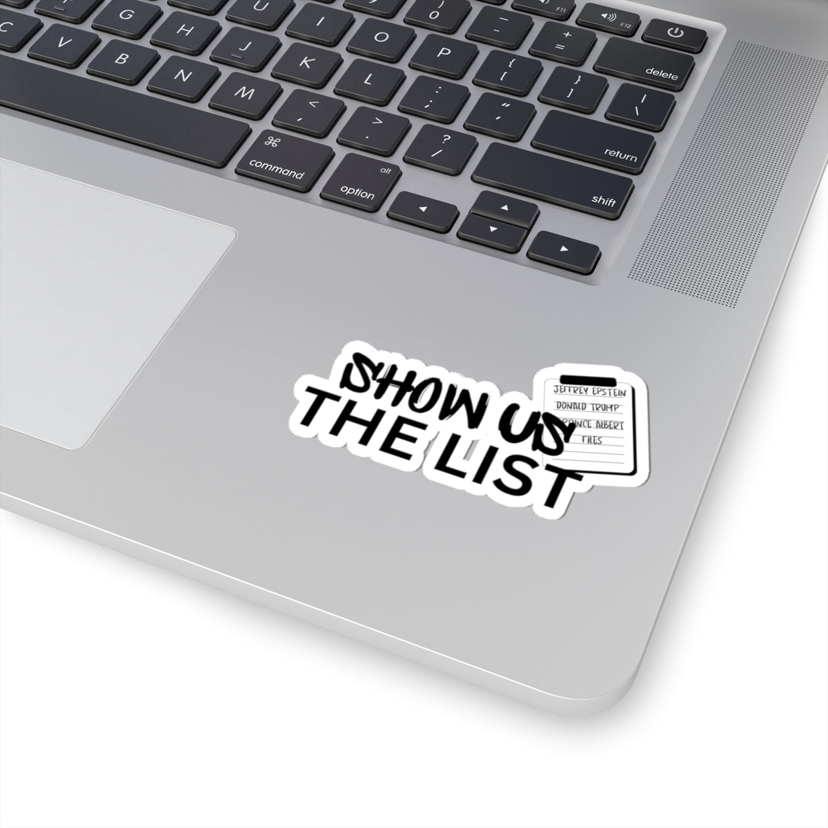 Sticker Show Us The List
