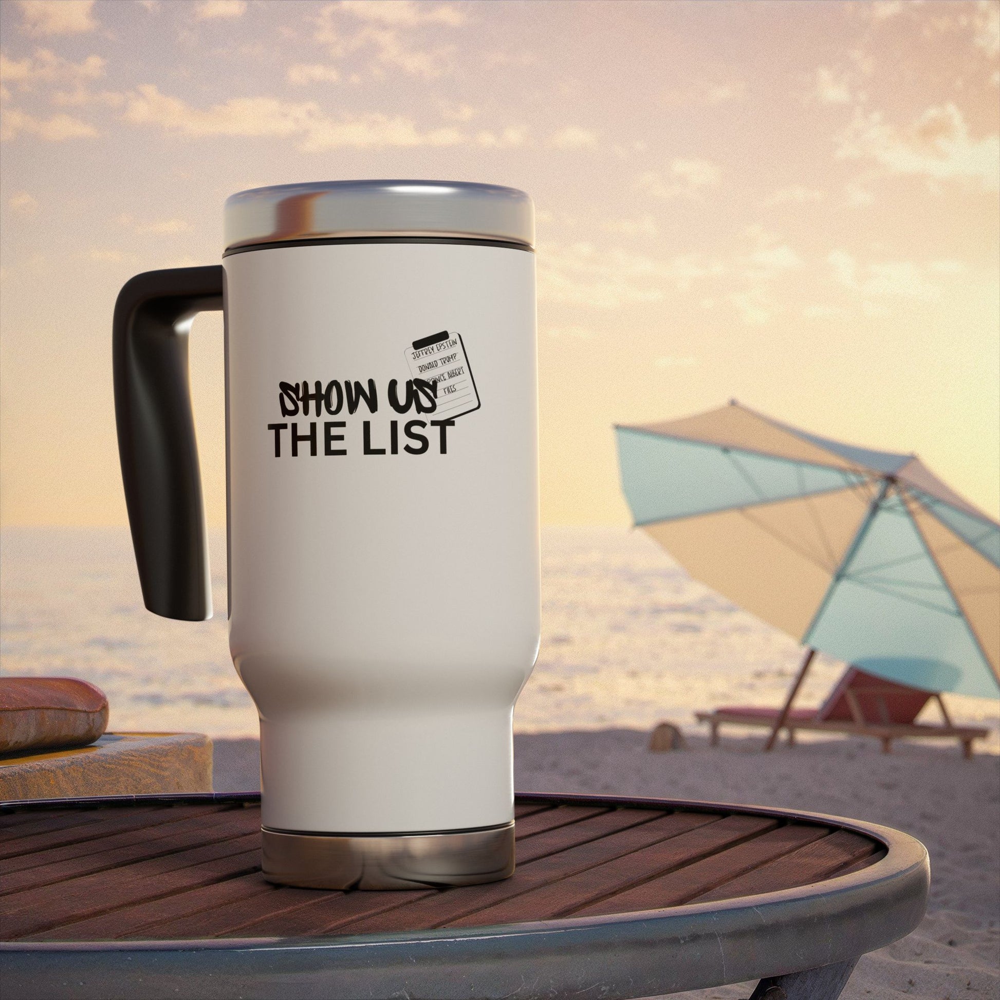 Travel Mug Show Us The List